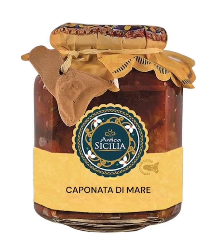 Vasetto di caponata di mare Antica Sicilia