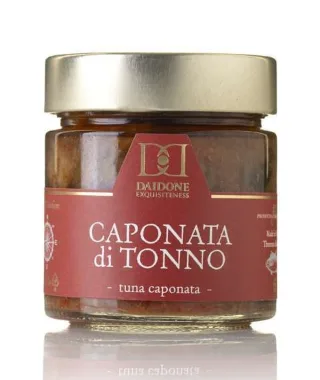 Vasetto di caponata di tonno Daidone